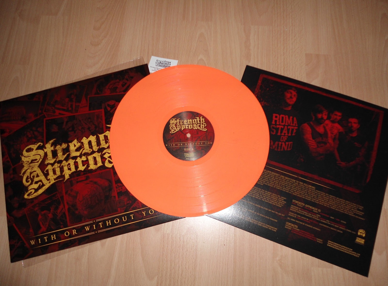 hardcore/metal vinyl DRA order Alcatraz, Strength Approach, Bleed Into One