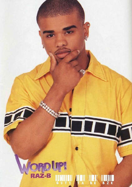Hottest Male Celebs Nude: former B2k member Raz B,