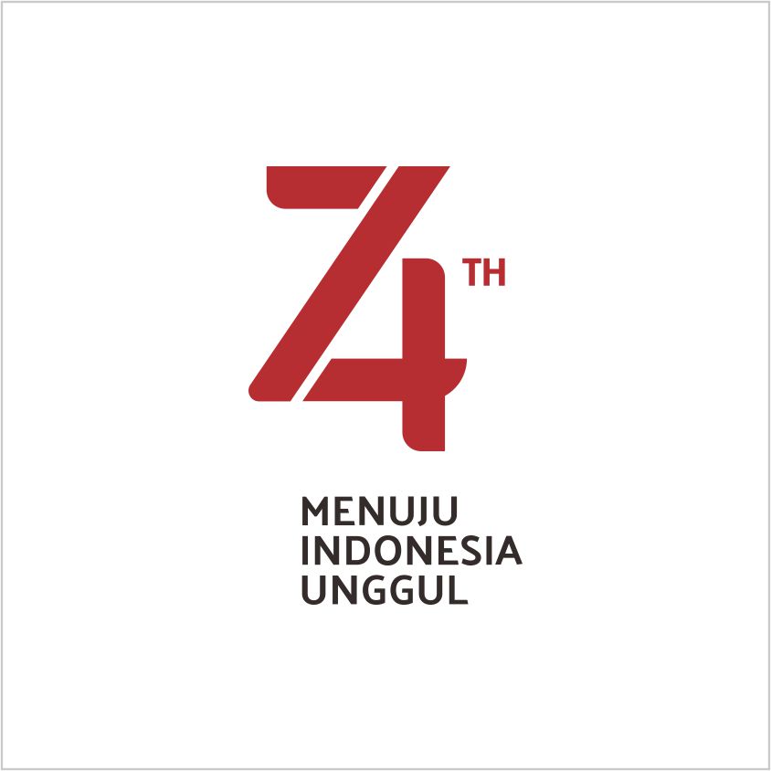 LOGO HUT RI 74 VEKTOR | MARI BERBAGI BERSAMA