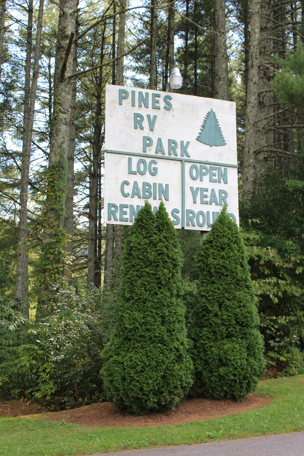 The Bowen Knot ⌘ Review Pines RV Park and Cabins in Franklin, North