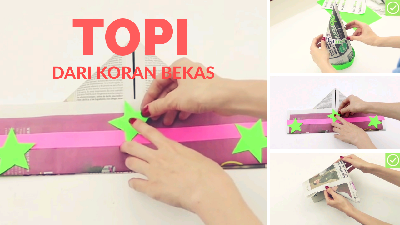 Cara Membuat Topi Dari Kertas Berbentuk Kerucut Seputar