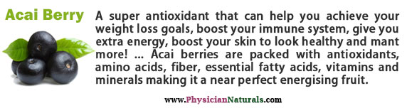 acai berry weight loss and immune
