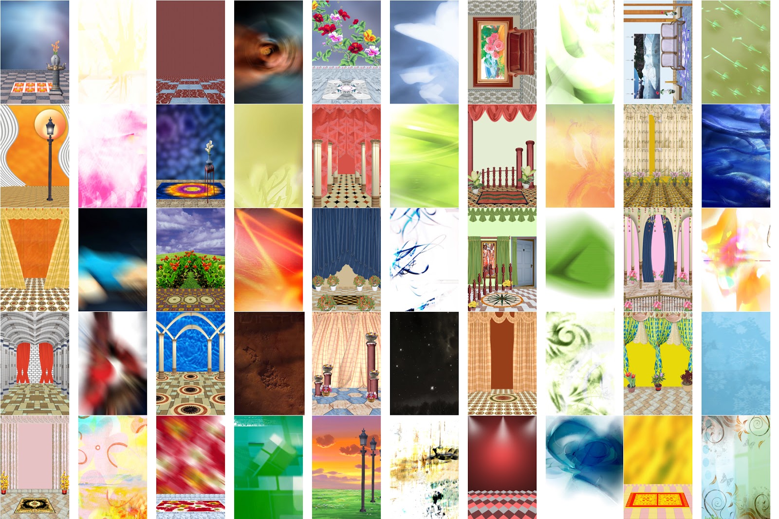 Studio BG By BC Creation VOL 03 PSD Indoor Studio Background