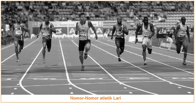 Nomor Nomor Lari Lompat Dan Lempar Dalam Cabang Atletik Lari Jarak Lompat Jauh Tinggi Galah Jangkit Lempar Lembing Cakram Peluru Martil
