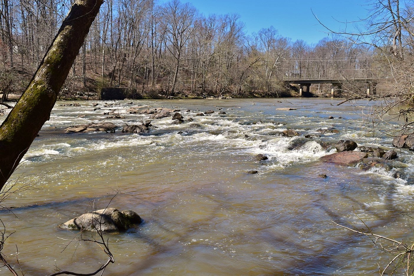 Waterfall Hero Hikes Haw River Trail