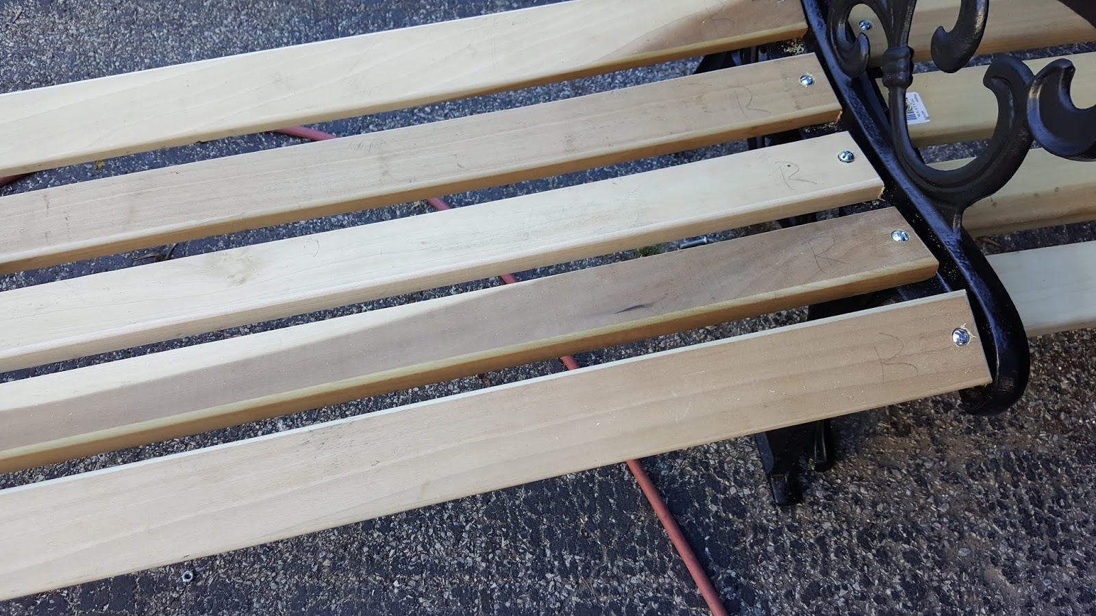 Gear Acres at Top of the Hill Cast Iron Bench Reveal