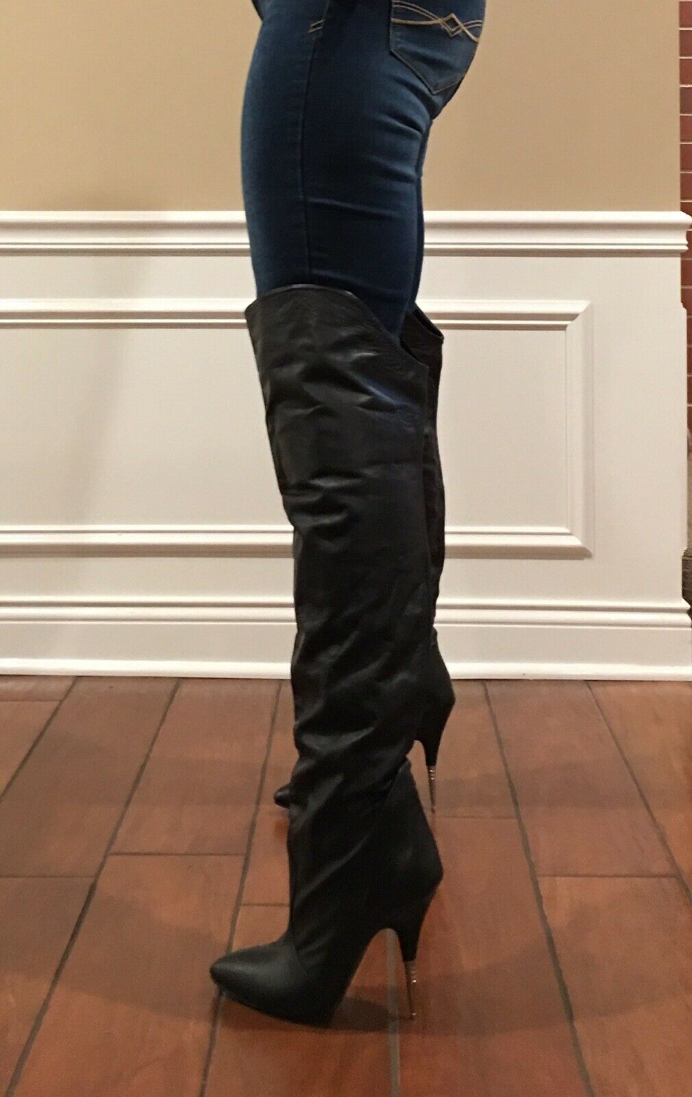 eBay Leather: Rare vintage Frederick's of Hollywood thigh-high boots ...