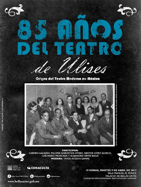 85 años del Teatro de Ulises en la Ciudad de México