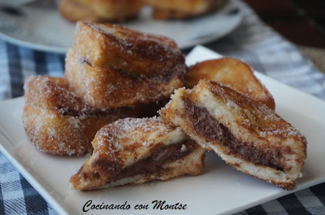 Torrijas Con Chocolate

