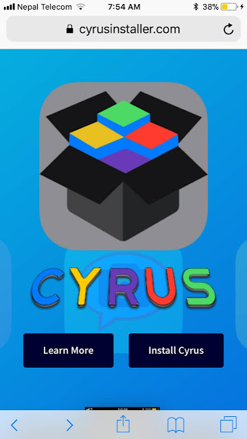 Here’s how to download and install Cyrus installer on iPhone/iPad in iOS 11/10.3.3/10.3.2.