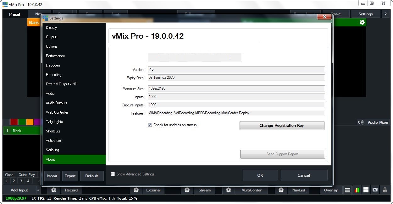 vMix Virtual Control Surface .mega vMix Virtual Control Surface .mega
