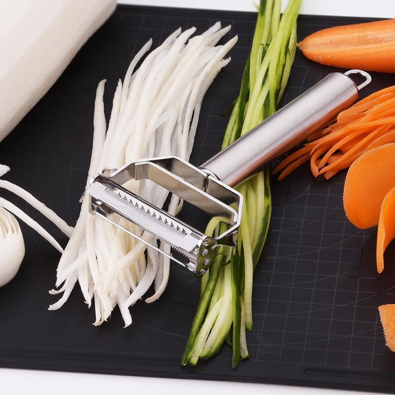 Stainless Steel MultiPurpose Peeler Julienne Cutter