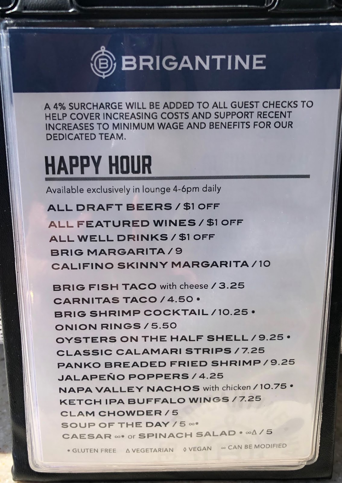 GREAT EATS HAWAII BRIGANTINE SEAFOOD AND OYSTER BAR DEL MAR, CA