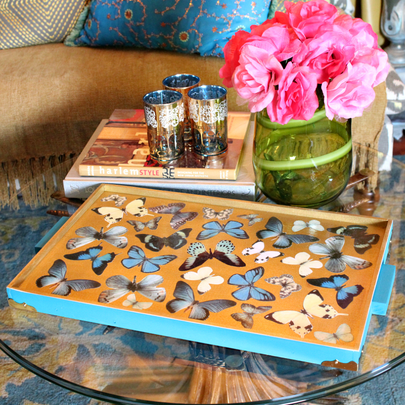 Mark Montano Resin Butterfly Tray DIY