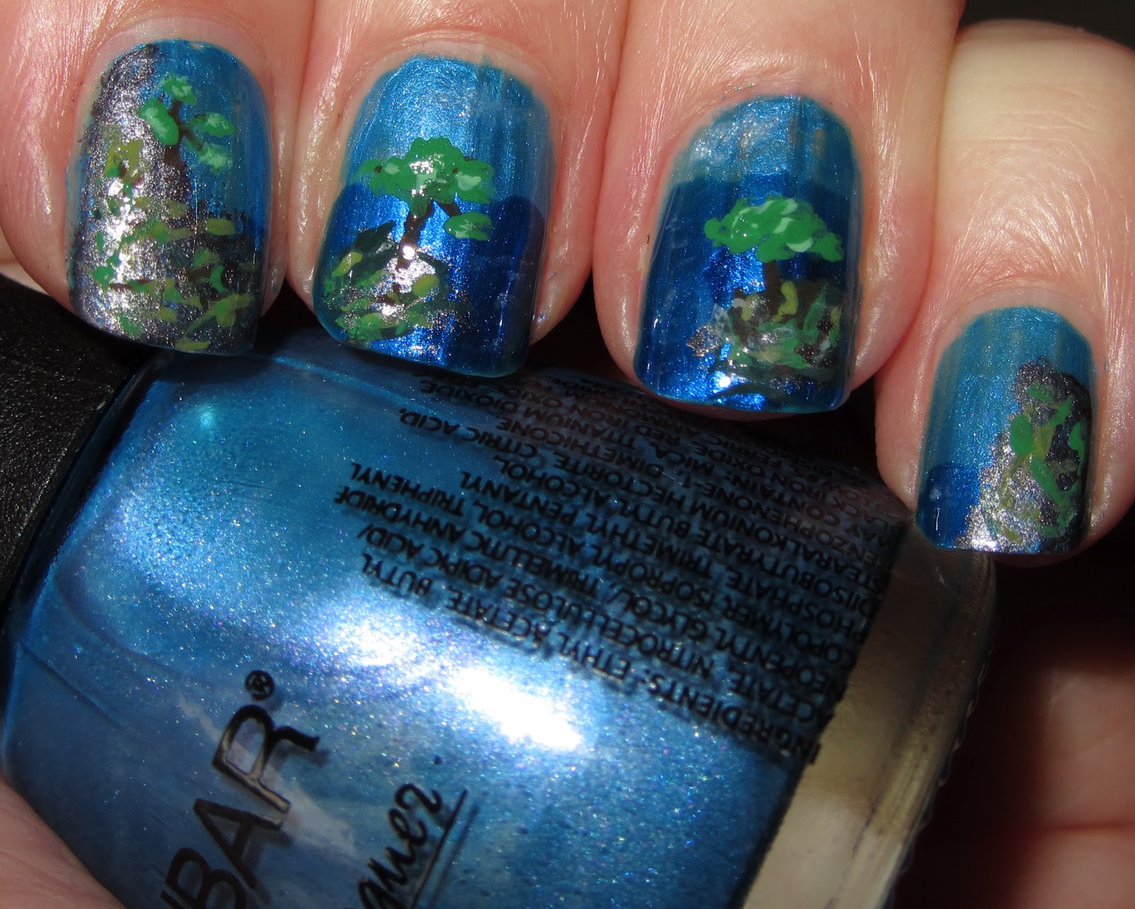 Mål Godkendelse flyde Marias Nail Art and Polish Blog: Inspired by a movie - Artsy Wednesday