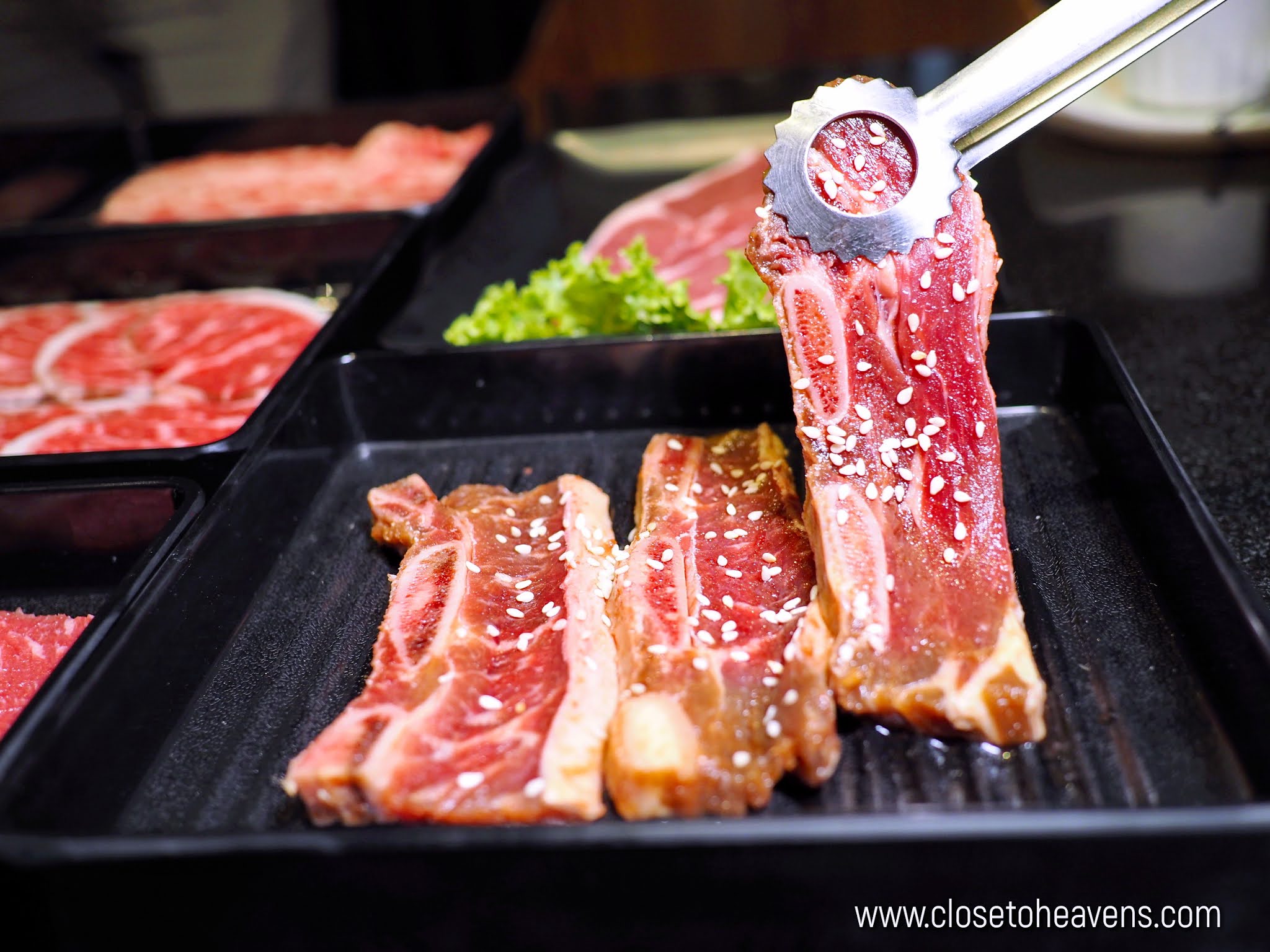 Gyu-Ya Yakiniku | Tree on 3 บุฟเฟ่ต์เนื้อย่าง กุ้งแม่น้ำไม่อั้น