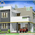 Contemporary Villa design - 1750 Sq. Ft