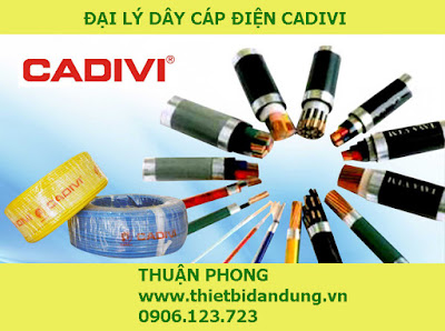 Đại lý dây cáp điện cadivi tại Bình Thuận 100% giá gốc