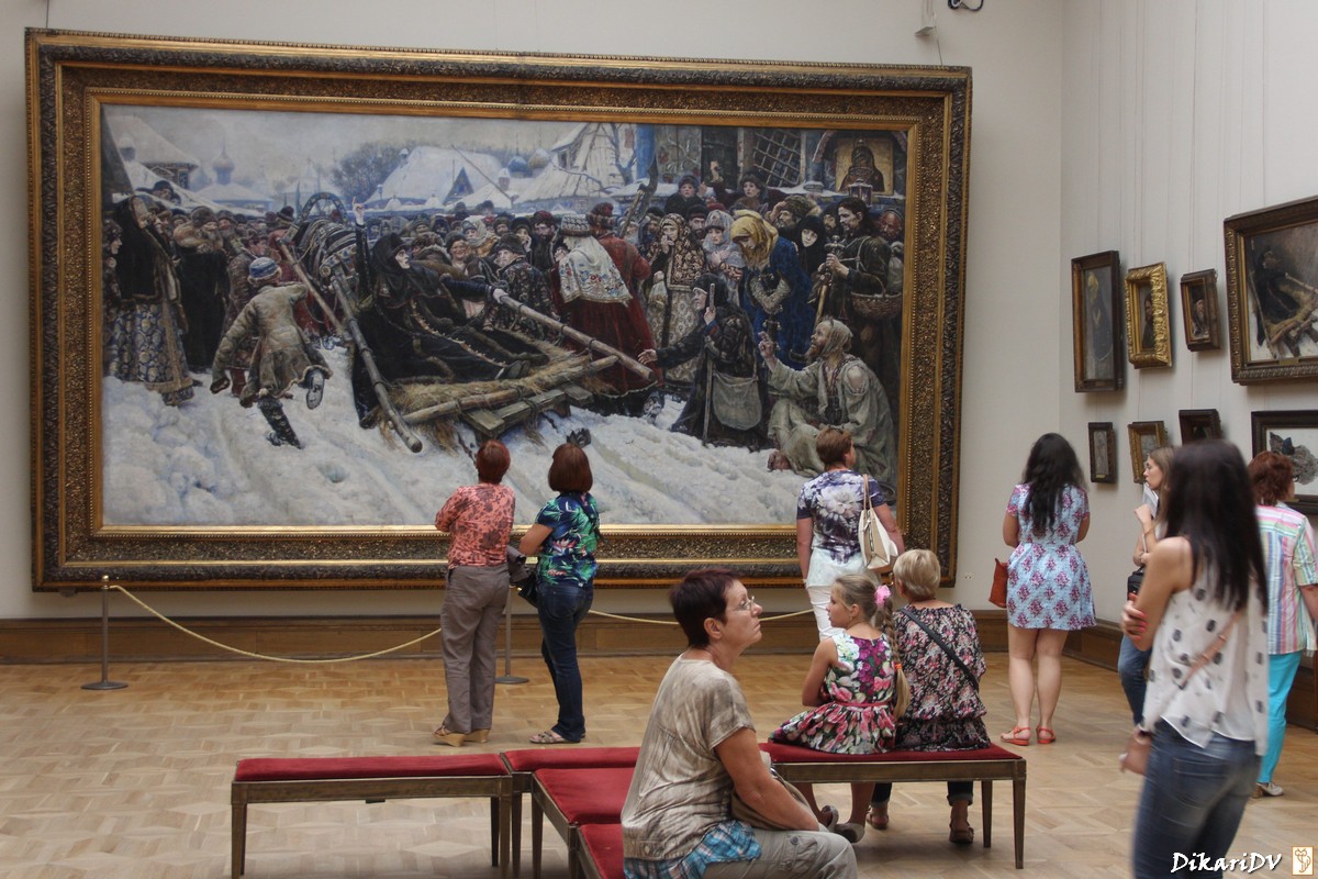 Картины вячеслава зайцева в третьяковской галерее