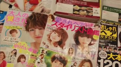 Japanese fashion and hairstyle magazine