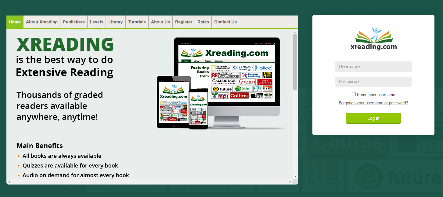 Lifelong English Seminar Week 4 Xreading; also ESL Online Presentations