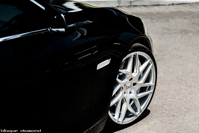 2015 BMW 535i Fitted With 20 Inch BD-3's in Silver - Blaque Diamond Wheels