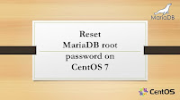 Reset MariaDB root password on CentOS 7