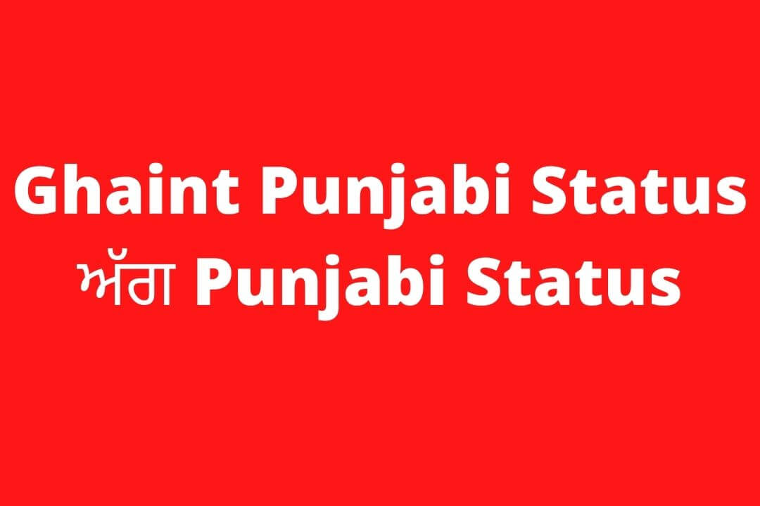 Ghaint Punjabi Status