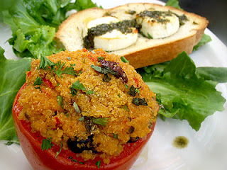 Quinoa Stuffed Tomatoes