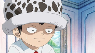 ワンピースアニメ | トラファルガーロー 幼少期 | CV.神谷浩史 | Trafalgar D. Water Law | ONE PIECE