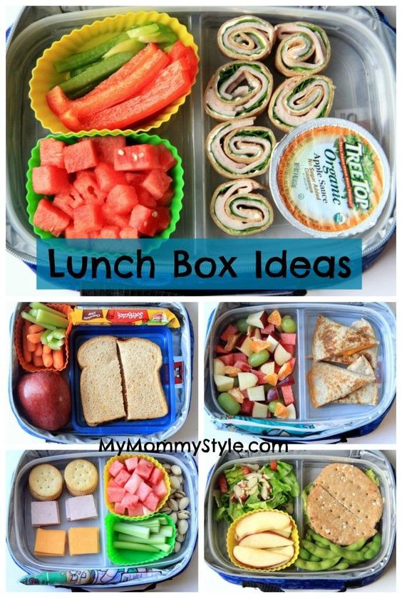 Fun And Healthy Lunch Ideas for Kids Going To School : Healthy Lunch ...