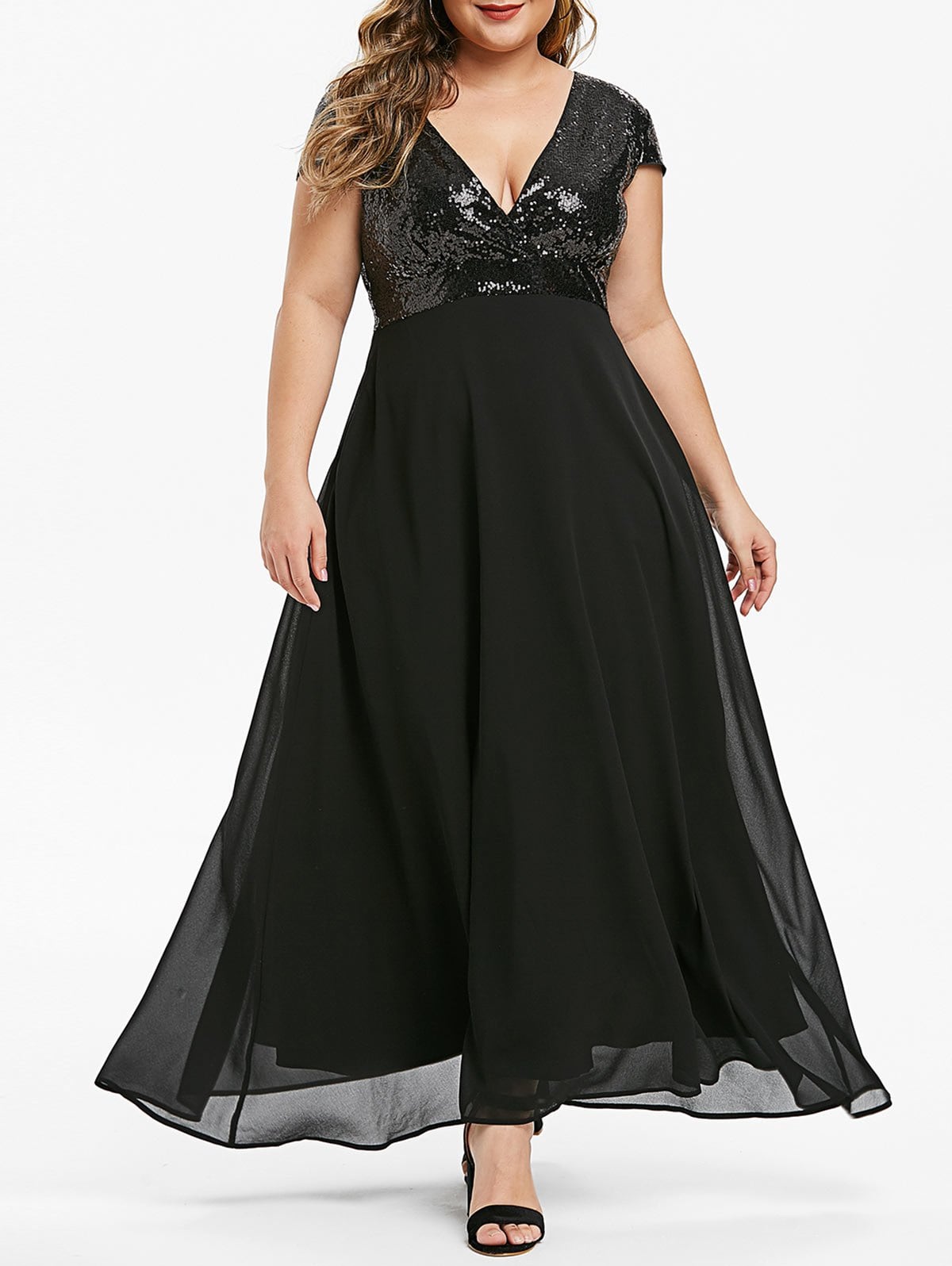 plus size Party Maxi Dress - women fashion