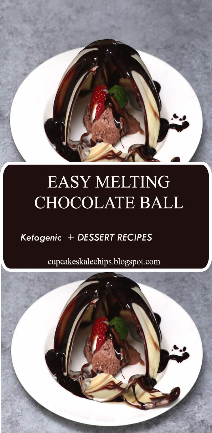EASY MELTING CHOCOLATE BALL Cupcakes and Kale Chips
