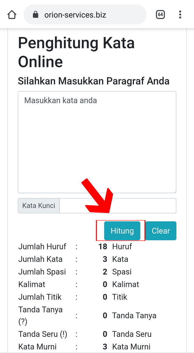 Cara Menghitung Jumlah Kata Di Android Tanpa Aplikasi Terbaru 2020 Mlutfin