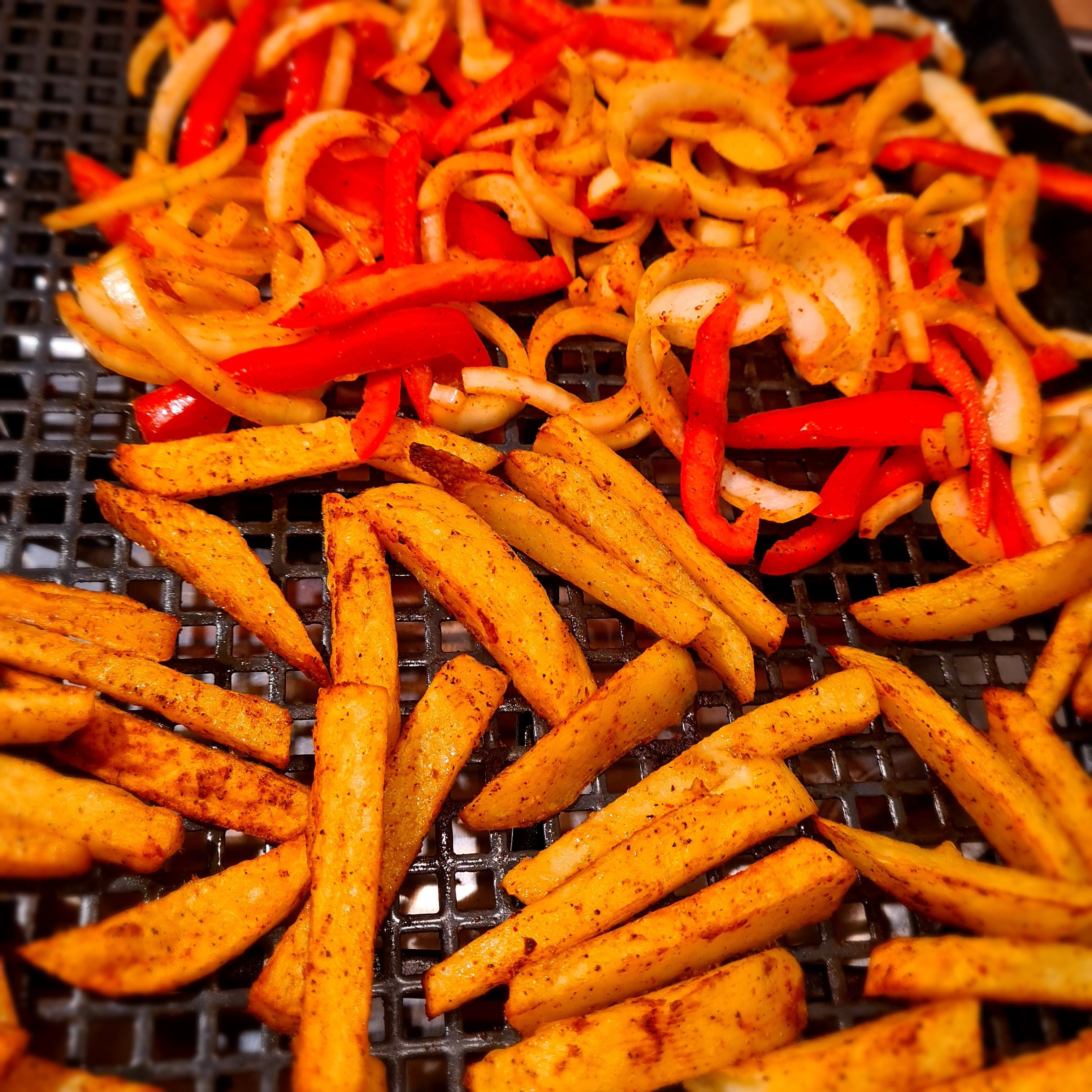 One Tray Salt & Pepper Chips Zanussi Fakeaway Recipe AD Sugar Pink Food Healthy