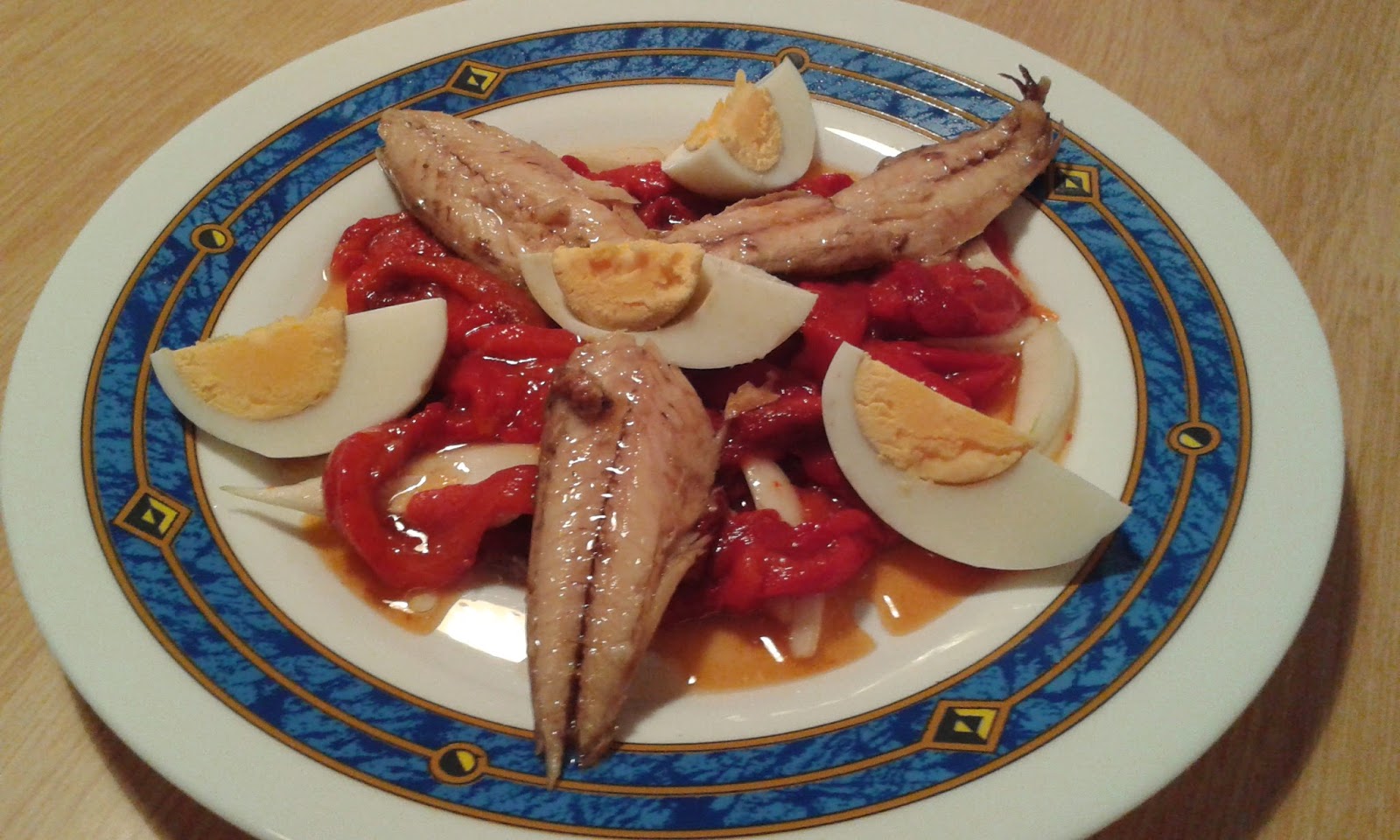 RECETAS POR PUNTOS: RECETAS POR PUNTOS - ENSALADA DE CABALLA EN