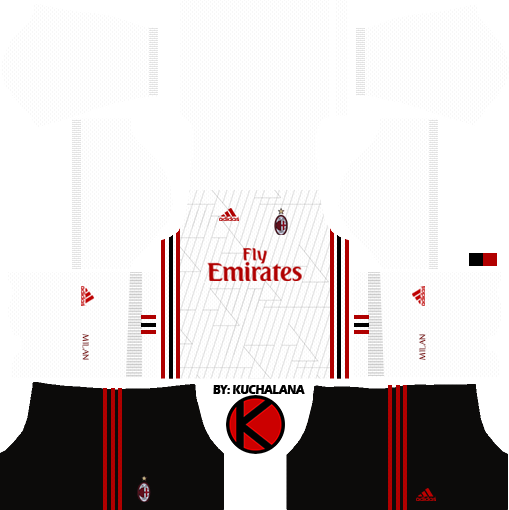 Jersey ac milan dream league soccer sales