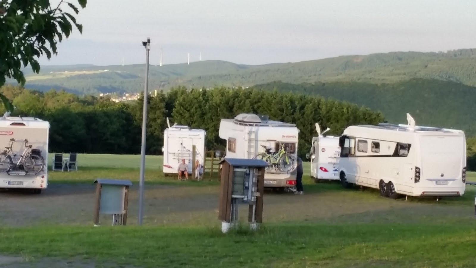 Christels Handarbeiten Womo Wochenendtour in Oberbrombach
