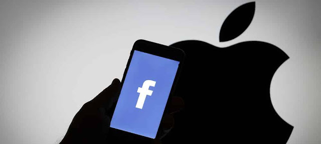 حرب فيسبوك وابل Apple vs Facebook