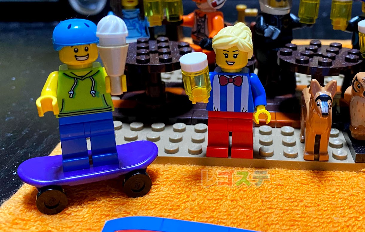 レゴ(R)LEGO(R)レビュー：60253 アイスクリームワゴン：シティ：かわいすぎるフードトラックシリーズ！