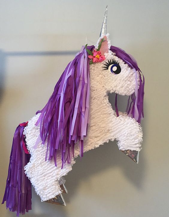 Como hacer una Piñata de Unicornio Facil ✨🦄 
