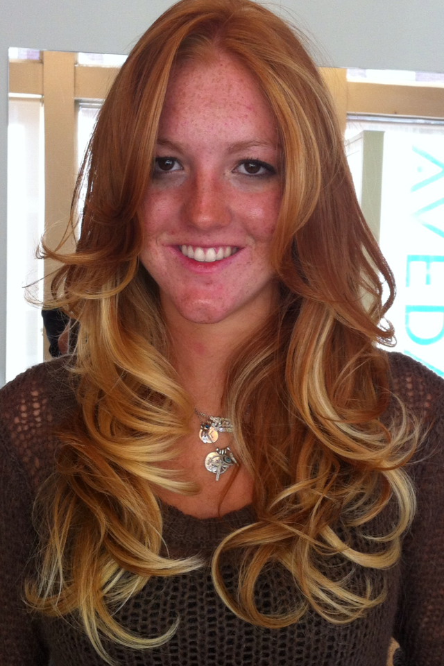 Natural Red Hair Ombre Find Your Perfect Hair Style