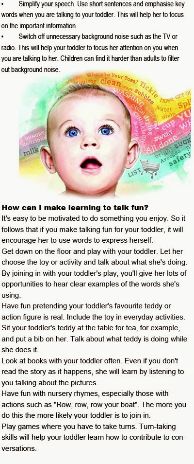 how to teach a baby to talk