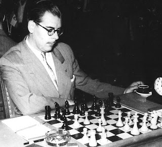 Antonio Medina, vencedor del I Torneo Nacional de Ajedrez Berga 1950