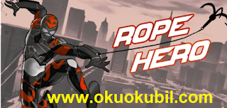 Rope Hero v2.4 Halat Kahramanı Mod Apk Sınırsız Para Hilesi İndir