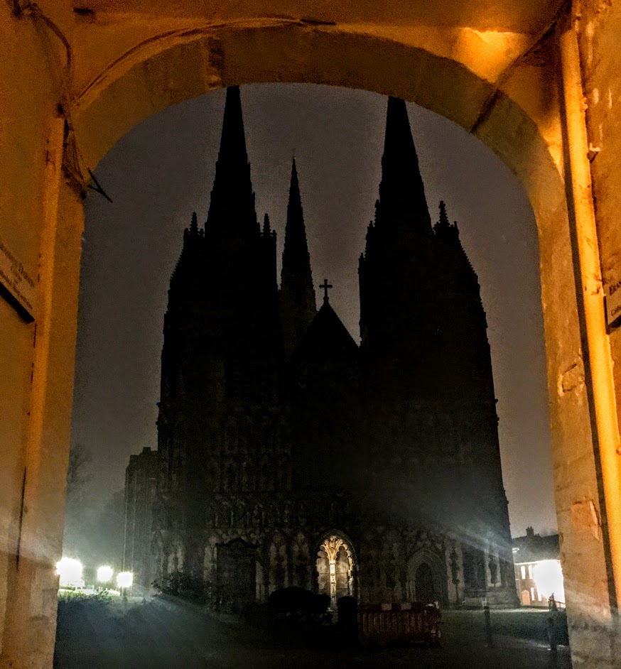Patrick Comerford Praying in Advent with USPG and Lichfield Cathedral