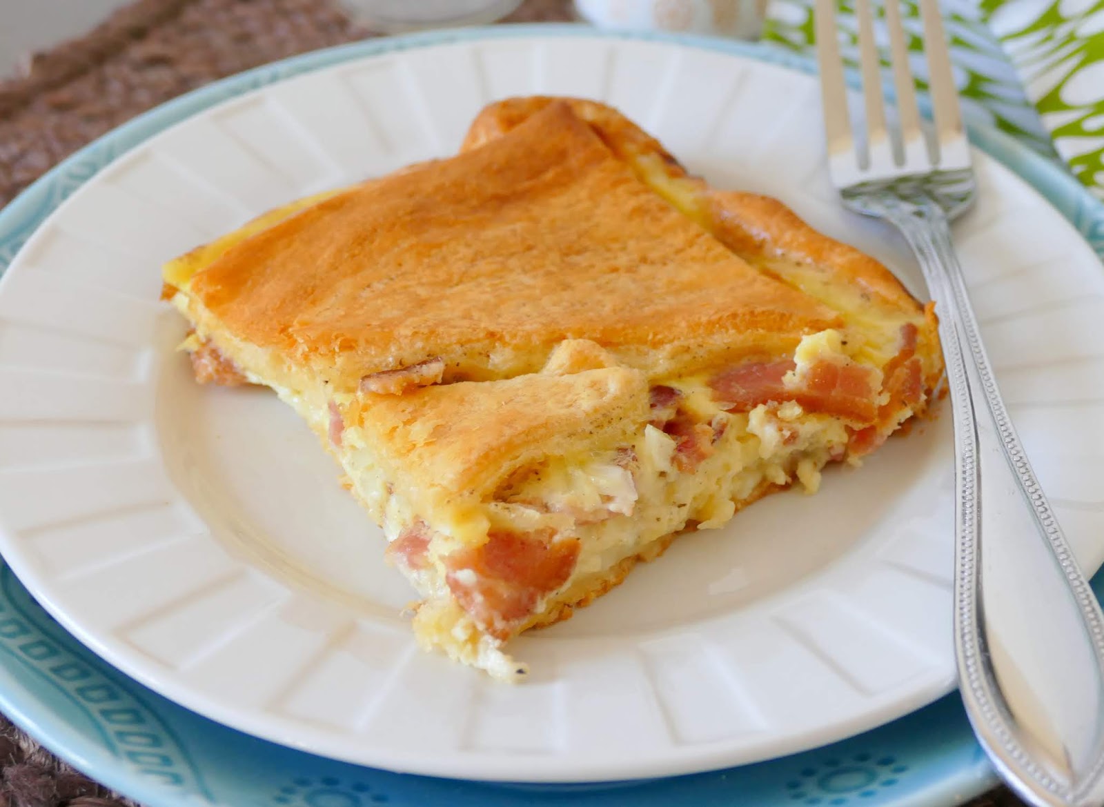 Bacon and Egg Breakfast Crescent Bake Recipe