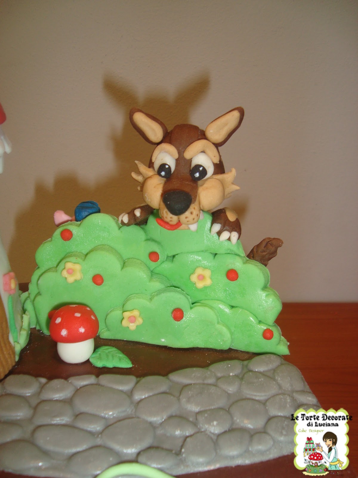 Set Addobbi Festa Cappuccetto Rosso - Adesivi In Carta + Soggetti Polistirolo, Per Battesimi E Compleanni - Foto 5