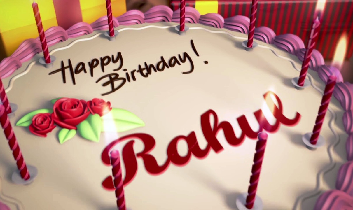 Happy birthday Rahul ! Happy Birthday Rahul cake images - Shayari King