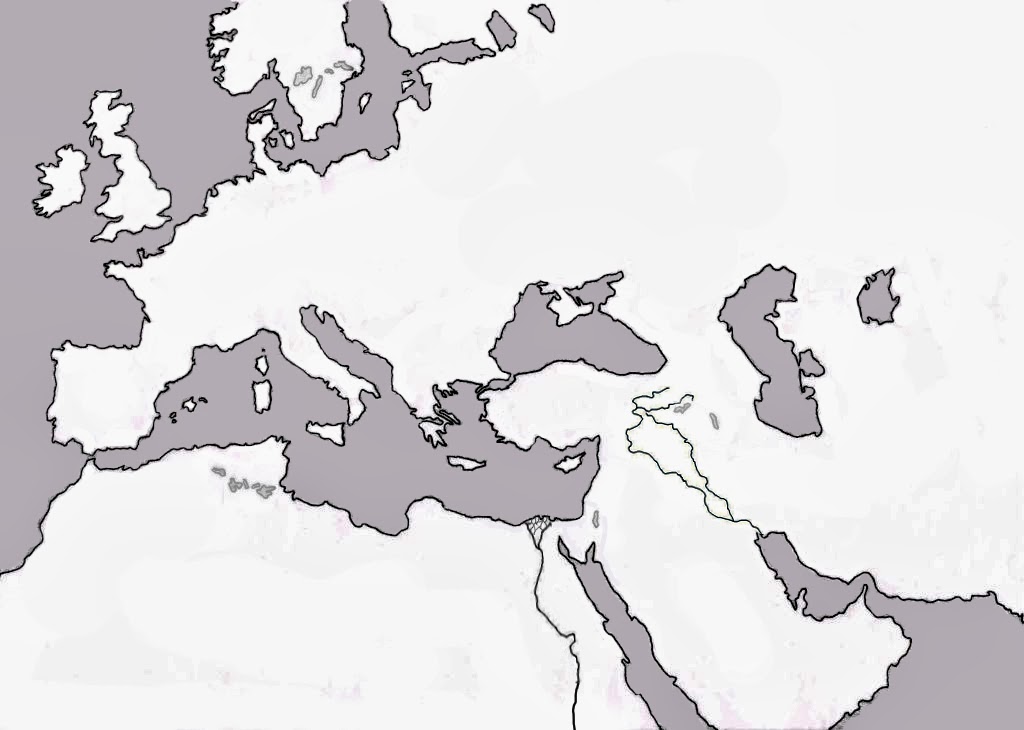 Historia de Primero 1: Mapas del Imperio Romano